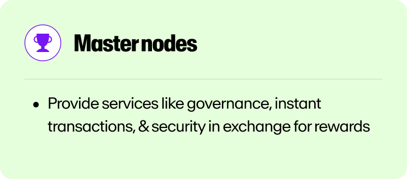 Definition of a master node